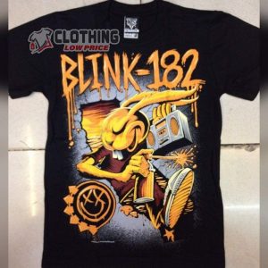 Blink 182 The World Tour Ticket 2023-2024 Shirt, Blink 182 Tour Dates Ticket Concert Tshirt, Blink 182 Unisex Sweatshirt, Blink-182 Old School Merch Gifts For Fan