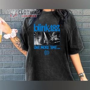 Blink-182 Tour 2024 Shirt, Blink-182 Tour Merch, Blink-182 One More Time Tour 2024, Blink-182 Shirt, Blink-182 Fan Gift