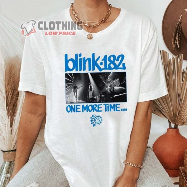 Blink-182 Tour 2024 Shirt, Blink-182 Tour Merch, Blink-182 One More Time Tour 2024, Blink-182 Shirt, Blink-182 Fan Gift