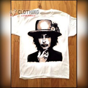 Bob Dylan 70S Portrait T-Shirt, Bob Dylan Portrait By Pop Artist Adam Turkel Shirt, Rolling Thunder Classic Rock Hippie Punk Poet 1970S Bob Dylan Merch