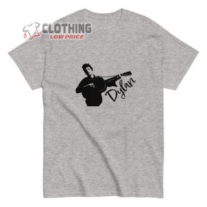 Bob Dylan Like A Rolling Stone Shirt Bob Dylan With Guitar Merch1 1