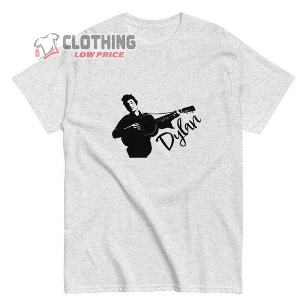 Bob Dylan Like A Rolling Stone Shirt, Bob Dylan With Guitar Merch