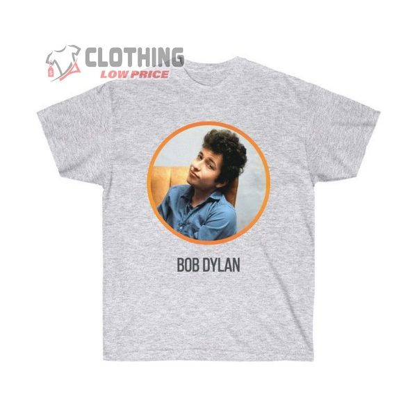 Bob Dylan Too Late Unisex Tee, Graphic Bob Dylan Folk Music Shirt