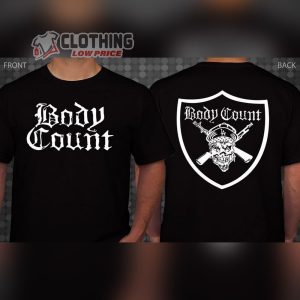 Body Count Band Logo Merch Body Counts in the House Shirt Body Count Greatest Songs Tee Body Count New Album TShirts1 1