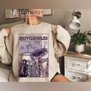 Boygenius Band Merch Always An Angel Never A Gods Shirt The Record Indie Rock Music Tour 2023 T Shirt 3
