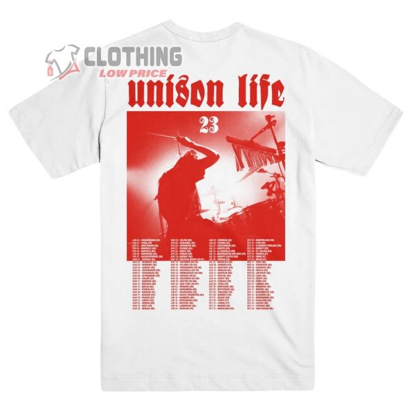 Brutus Unison Life Band Poster Concert 2023 T-Shirt