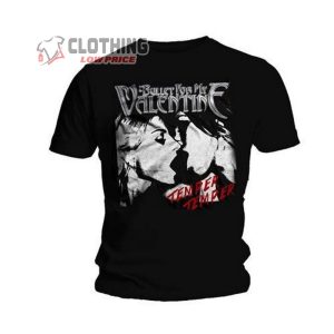 Bullet For My Valentine Temper Temper Kiss Black Shirt, Bullet For My Valentine 2023 Tour Dates North America Unisex TShirt