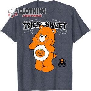 Care Bears Trick or Sweet Bear Pumpkin Halloween Spider T Shirt2 3