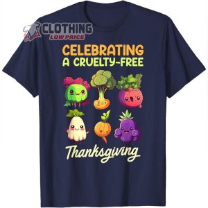 Celebrating a Cruelity Free Thanksgiving T Shirt Meal3