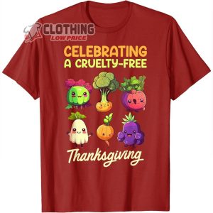 Celebrating a Cruelity Free Thanksgiving T Shirt Meal4