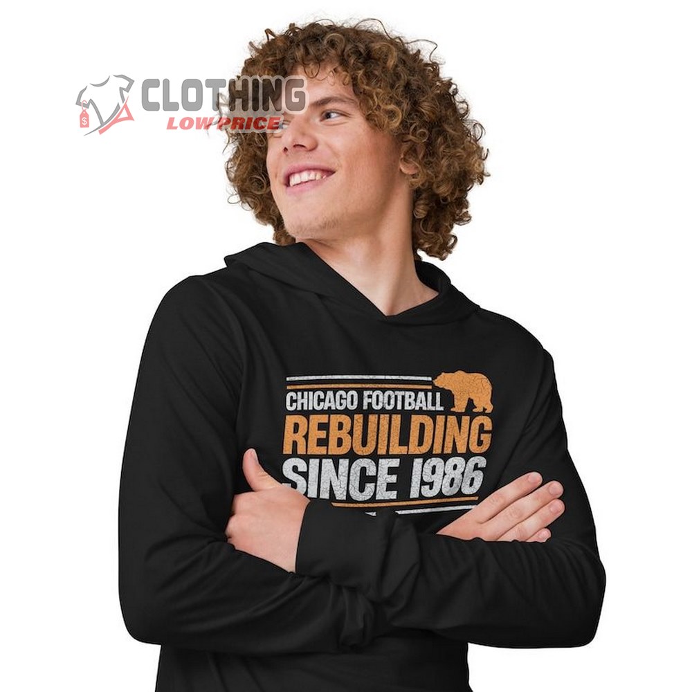 Rebuilding Since 1986 Chicago Bears Short-Sleeve Unisex T-Shirt