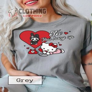 Comfort Colors Hello Kitty No You Hang Up Ghostface Halloween Shirt Hello Kitty Apparel Fall Shirt 2