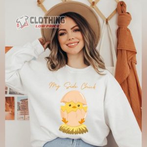 Cute Chicken Sweatshirt My Side Chicks Thankfu1