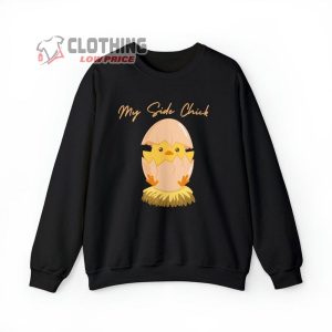 Cute Chicken Sweatshirt My Side Chicks Thankfu3