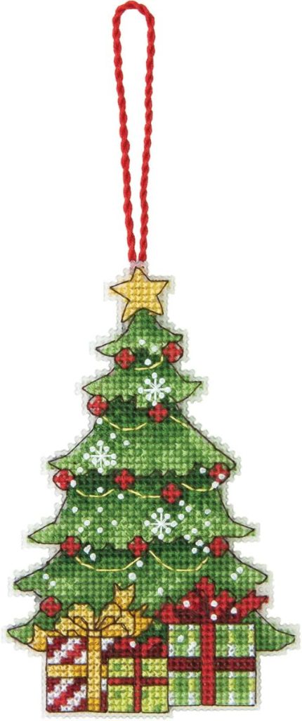 Dimensions Counted Cross Stitch Christmas Tree Ornament amazon
