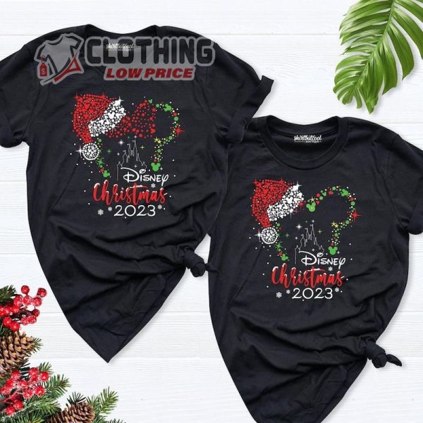 Disney Christmas Shirts, Disneyland Christmas Shirt, Disney Christmas Family Shirt, Mickey Christmas Party Shirt, Christmas 2023 Gift