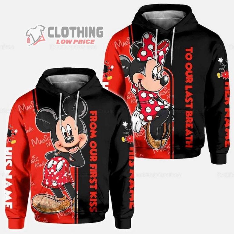 Mickey Minnie Couple Hoodie