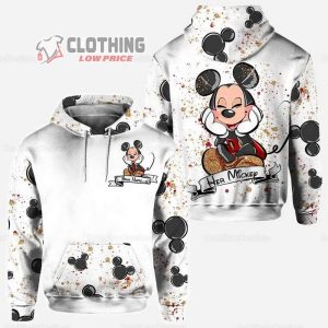 Disney Mickey Mouse Unisex Hoodies For Women Disney Pullover Hoodie Christmas Gifts For Couples