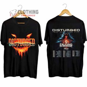 Disturbed 2024 Tour Presale Code Shirt Disturbed Band Take Back Your Life Tour Setlist Shirt Disturbed 2024 Concert Unisex T Shirt Disturbed Heavy Metal Band Merch1