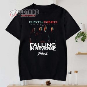 Disturbed Band Tour 2024 Unisex Merch, Take Back Your Life Tour 2024 Shirt, Disturbed Concert 2024 T-Shirt