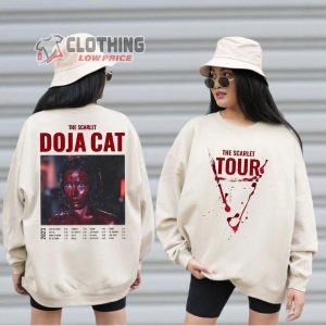 Doja Cat The Scarlet Tour 2023 Merch, Doja Cat Shirt, Doja Cat Unisex Fan Shirt, The Scarlet 2023 Concert T-Shirt