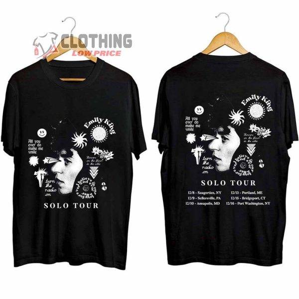 Emily King 2023 Concert Merch, Emily King Tour Shirt, Emily King 2023 Solo Tour T-Shirt