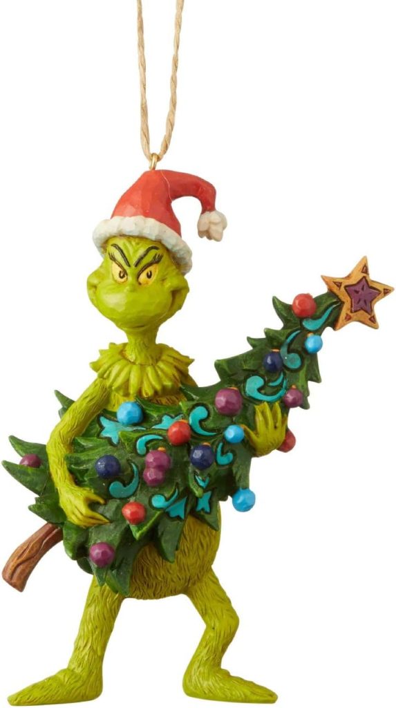 Enesco Dr. Seuss The Grinch by Jim Shore Tree Hanging Ornament amazon