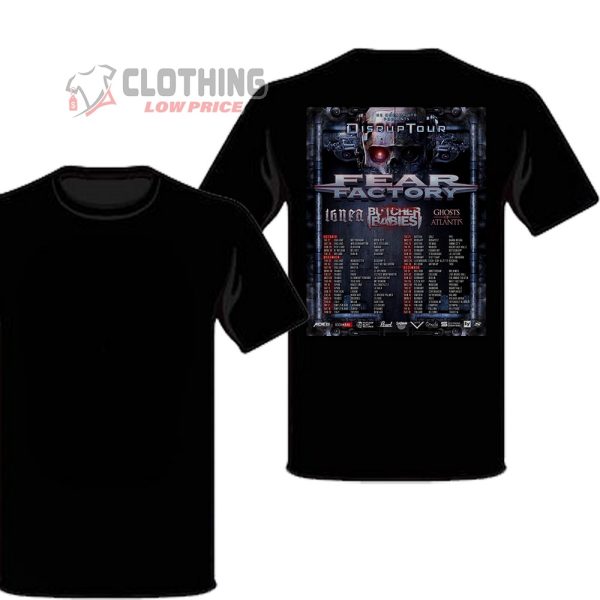 Event Fear Factory Tour 2023 Merch, Event Fear Factory Tickets And Tour Dates 2023 T-Shirt