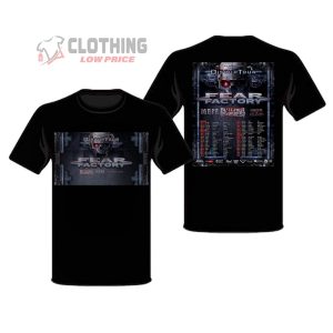 Event Fear Factory Tour 2023 Merch, Fear Factory Fall European Tour With Butcher Babies And Ignea Tour Dates And Tickets T-Shirt