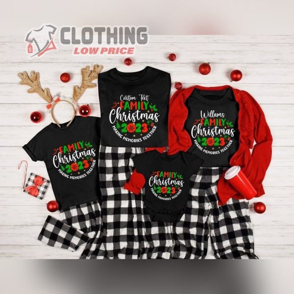 Family Christmas 2023 Making Memories Together Shirt, Family Christmas Tee, Christmas 2023 Family Shirt, Christmas 2023 Gift