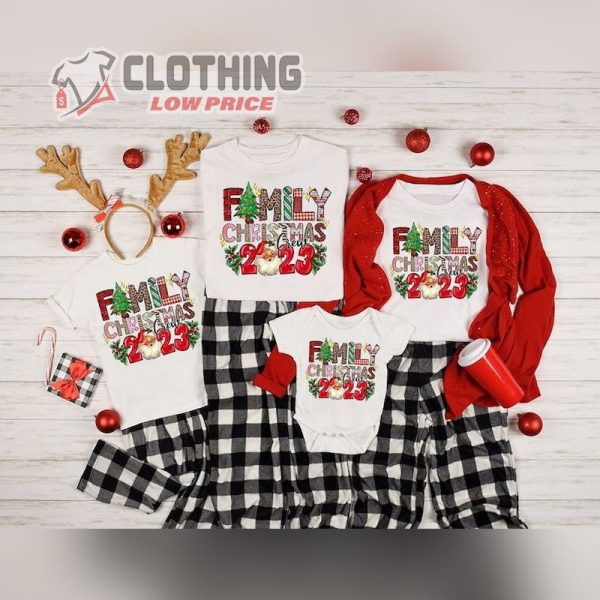 Family Christmas 2023 Matching Shirts, Family Christmas Crew Shirts, Christmas 2023 Gift, Holiday Gift