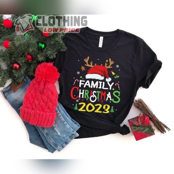 Family Christmas 2023 Shirt Christmas Shirt Matching Christmas Santa Shirts Holiday Gift Christmas Family Gift