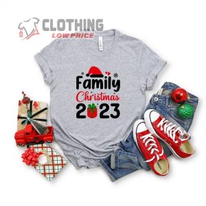 Family Christmas 2023 Shirt Custom Family Christmas 2023 Tee Funny Family Christmas T Shirt Christmas 2023 Gift 1