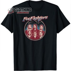 Foo Fighters Classic Portrait T Shirt F1