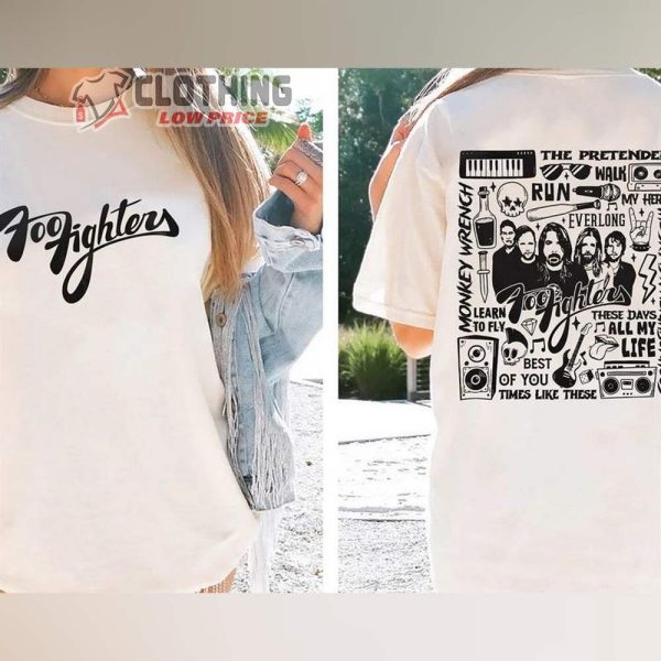 Foo Fighters Everything Or Nothing At All Tour Sweatshirt, Foo Fighters Tour 2024 Shirt, Foo Fighters Tour Merch, Foo Fighters Fan Gift