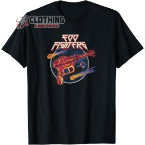 Foo Fighters Raygun T Shirt Foo Fighters Tour S2