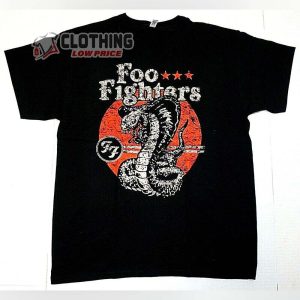 Foo Fighters T-Shirt, Foo Fighters Logo Shirt, Foo Fighters Tour Merch, Everything Or Nothing At All Tour 2024 Gift