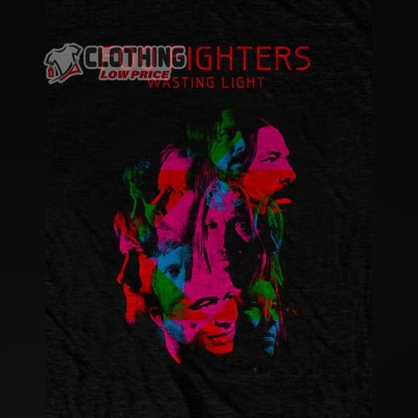 Foo Fighters Wasting Light Shirt, Foo Fighters Band Logo T-Shirt, Foo Fighters Tour Merch, Everything Or Nothing At All Tour Gift