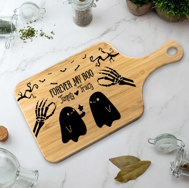 Forever My Boo Wood Cutting Board loveable