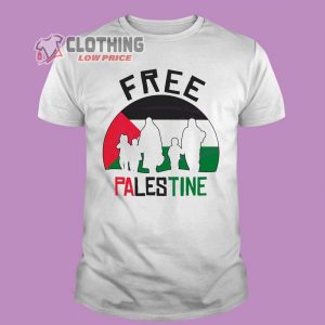 Free Palestine Flag Stand With Palestine Family Merch, Free Palestine 2023 Shirt, Activist Palestine Israel Shirt