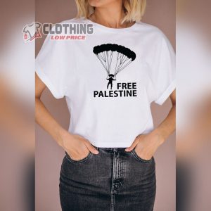 Free Palestine Flag Vector Illustration Background Merch, Pray For Palestine Shirt, Gaza Strip Tee, Muslim, Free Quds Flag Wallpaper T-Shirt