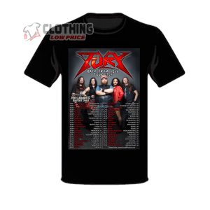 Fury Tour Europe With Phil Campbell Back From Hell 2023 Tour Dates And Poster T-Shirt, Hoodie And Sweater