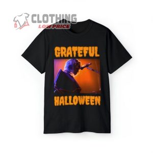 Grateful Dead Halloween Unisex Ultra Cotton Tee, Jerry Garcia Halloween Shirt For Him