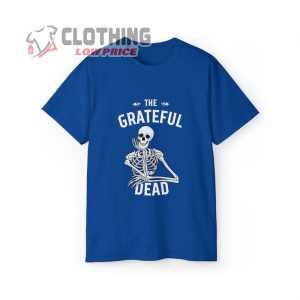 Grateful Dead Shirt Grateful Dead Skeleton Halloween Tshirt1