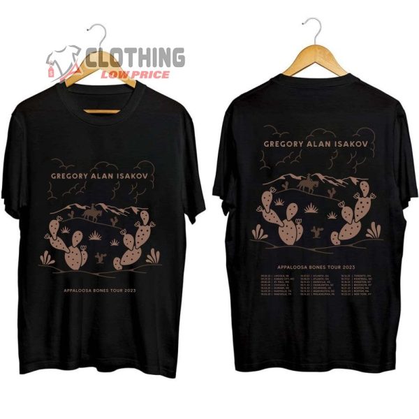 Gregory Alan Isakov Tour 2023 Merch, Gregory Alan Isakov – Appaloosa Bones Tour 2023 Shirt Shirt, Gregory Alan Isakov Tour 2023 Setlist Tee, Gregory Alan Isakov New Album T-Shirt