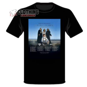 Greta Van Fleet Starcatcher World Tour 2023 Merch, Greta Van Fleet Massive 2023-2024 Tour Dates T-Shirt