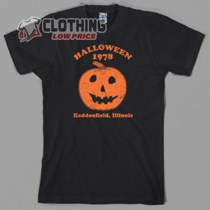 Halloween 1978 Vintage Retro Michael Myers Jamie Lee Curtis Horror Movie Haddonfield Tee2