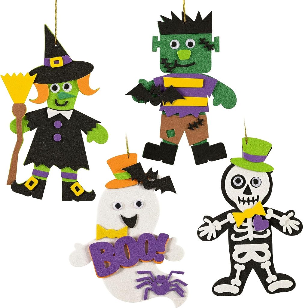 Halloween Characters Set of 4 amazon