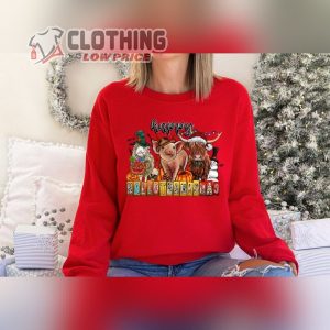 Happy Hallothanksmas Shirt Happy Hallothanksmas Thanksgiving And Merry Christmas Shirt Happy Thanksgiving Shirt Christmas Sweatshirt Holiday Gifts 3