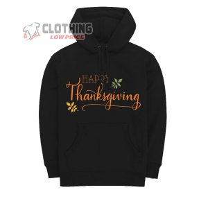 Happy Thanksgiving 2023 Leaf T-Shirt, Hoodie And Sweater